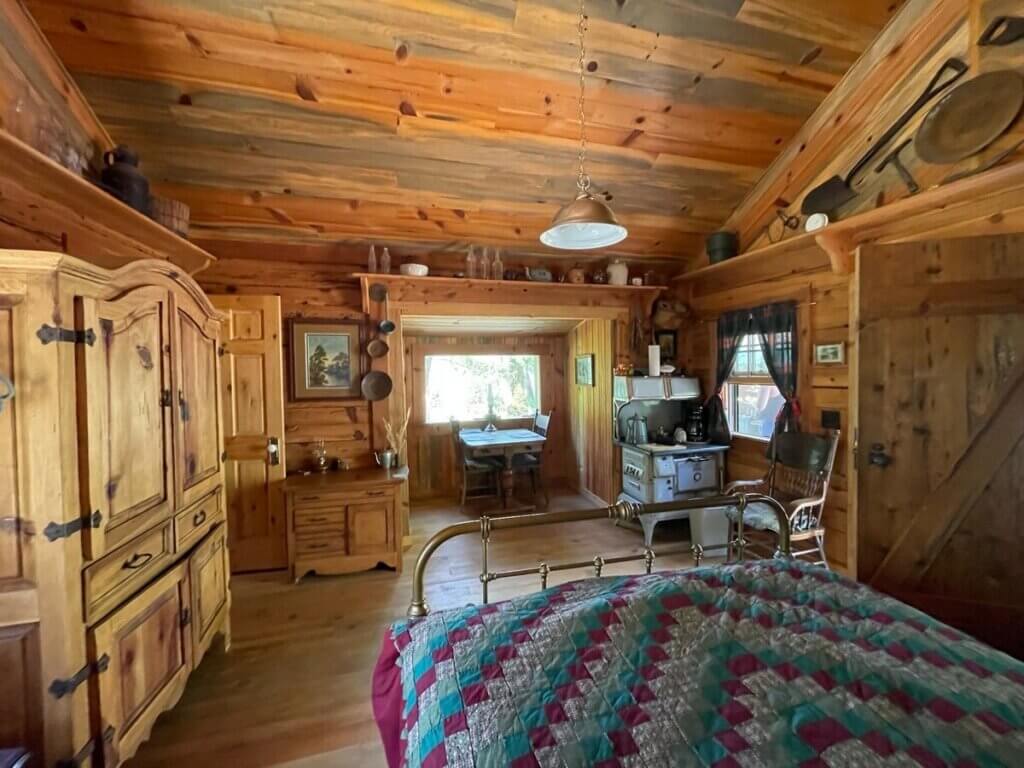 Interior Cabin at Feather River Hot Springs