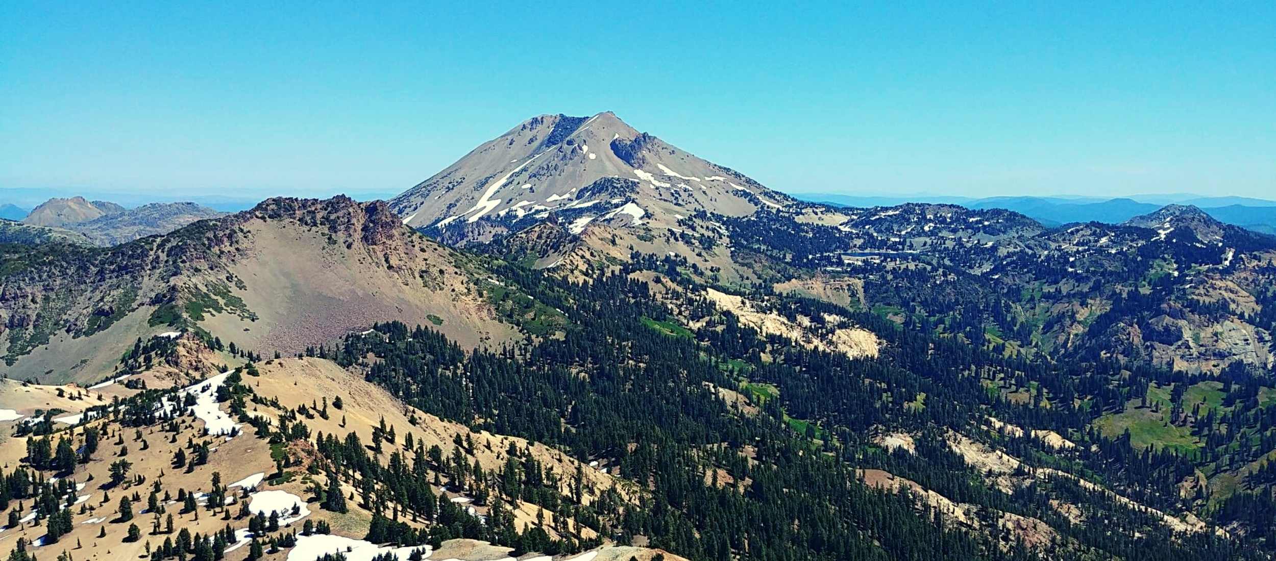 Lassen Peak in the Summer