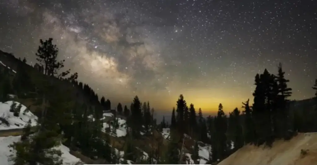 Night Sky PCT Trail