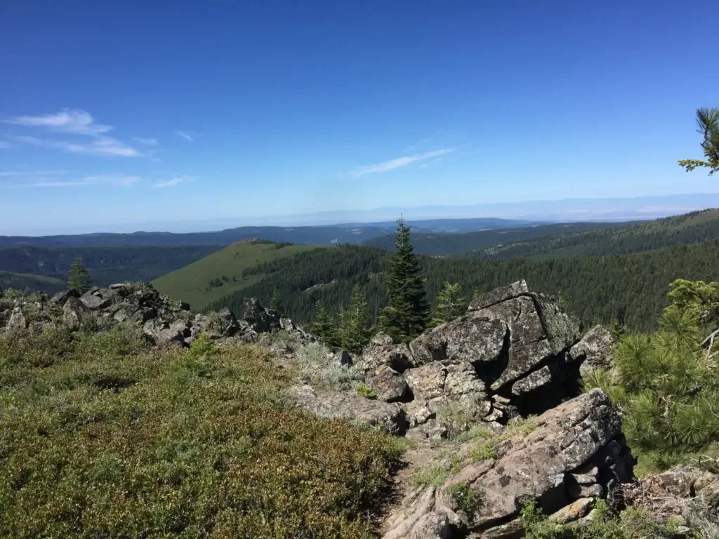 PCT Views Belden to Burney