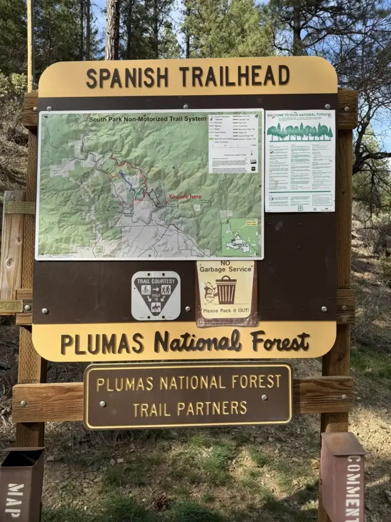 Spanish Ridge Trailhead