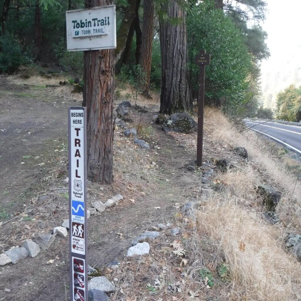 Tobin Trail Marker