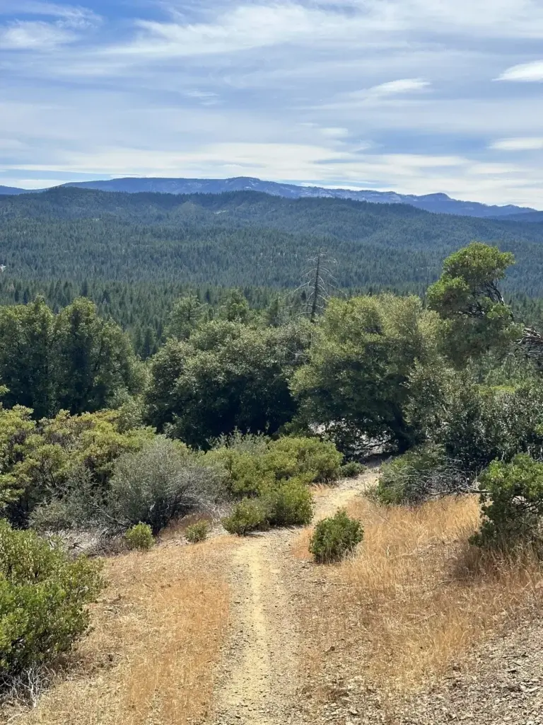 Trail at Spanish Ridge and Spanish Traverse Loop