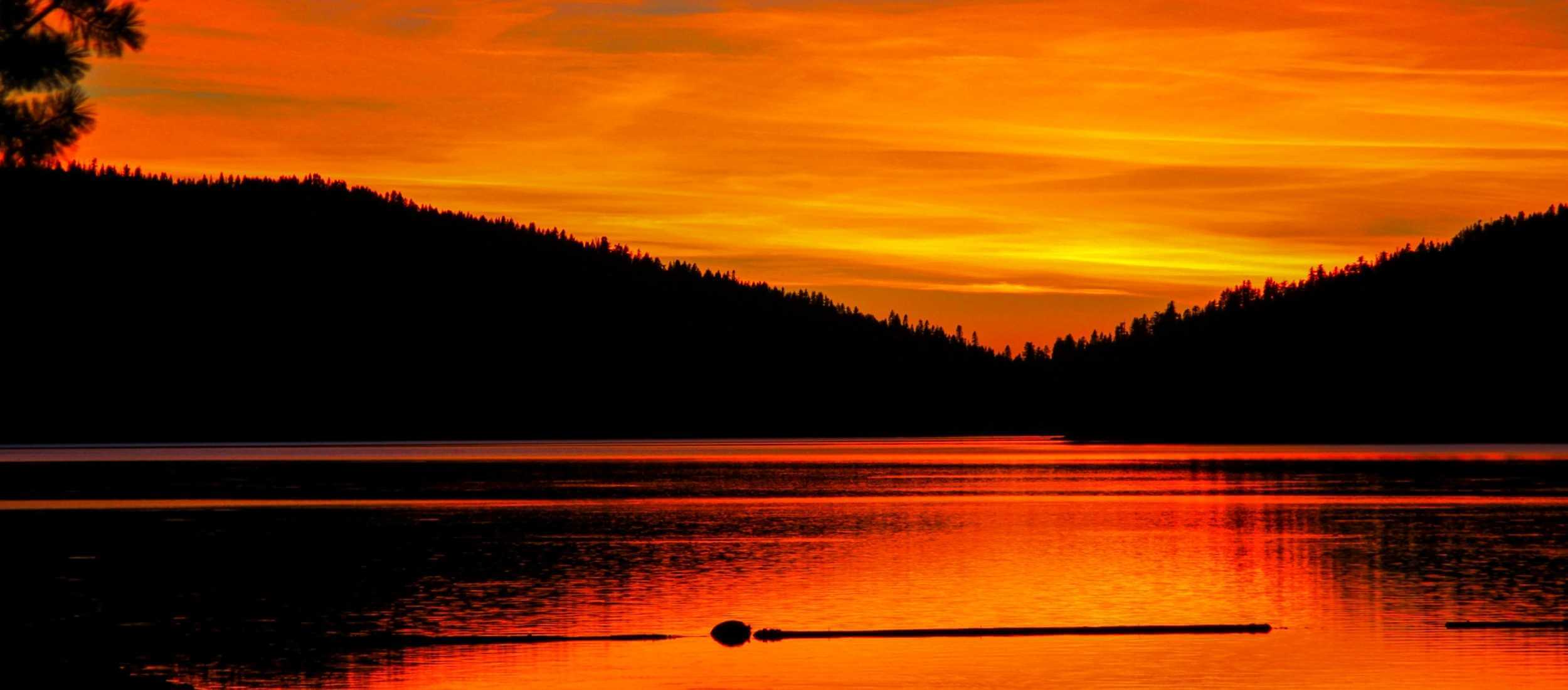 Bucks Lake at Sunset