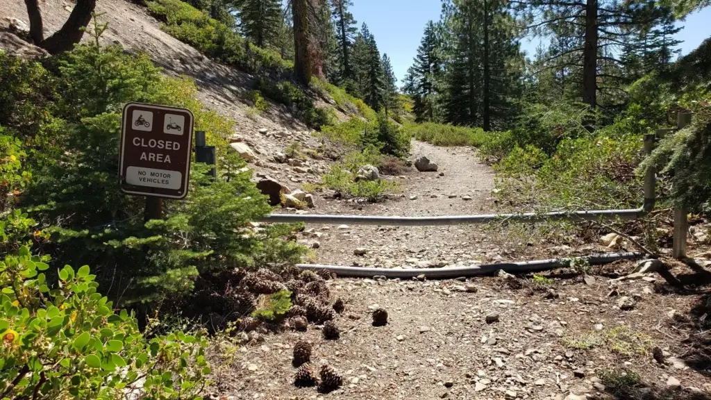 Eureka Lake Loop Sign
