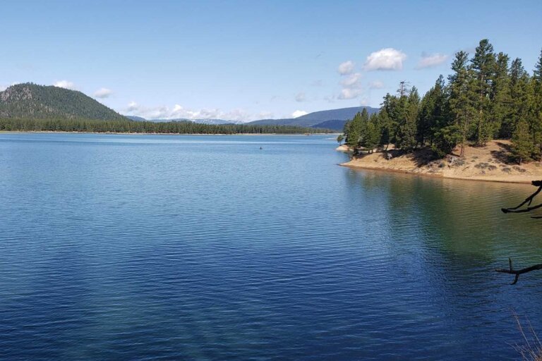 Lake Davis Plumas County California