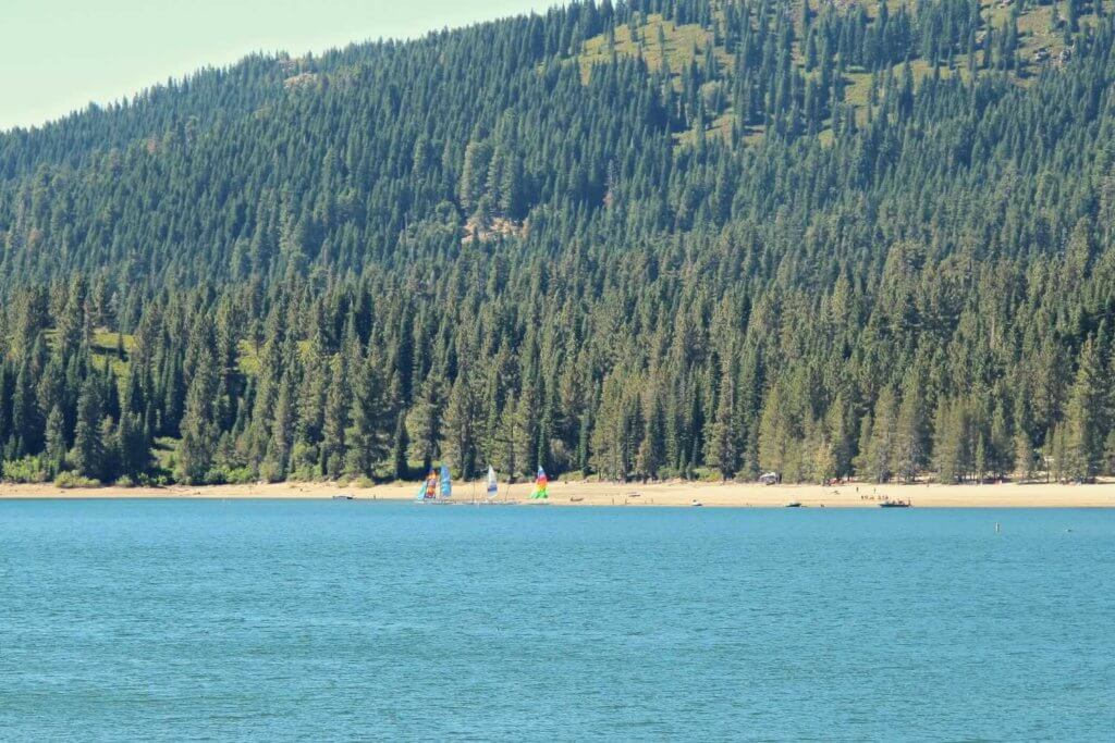 sailboats on bucks lake