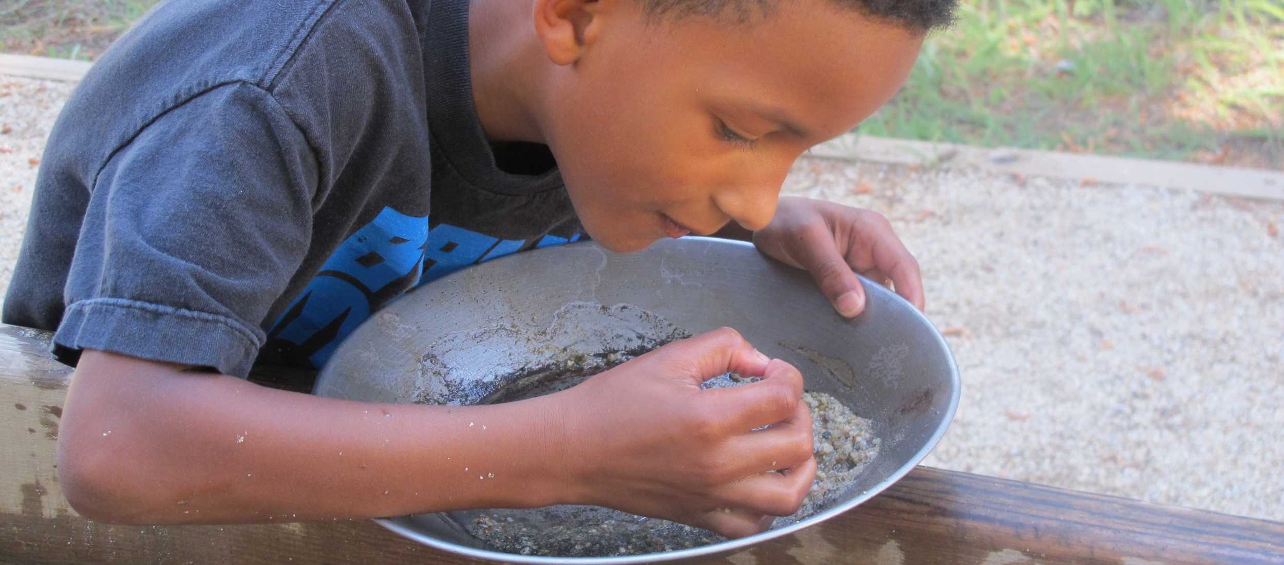 Gold Panning  Plumas County California