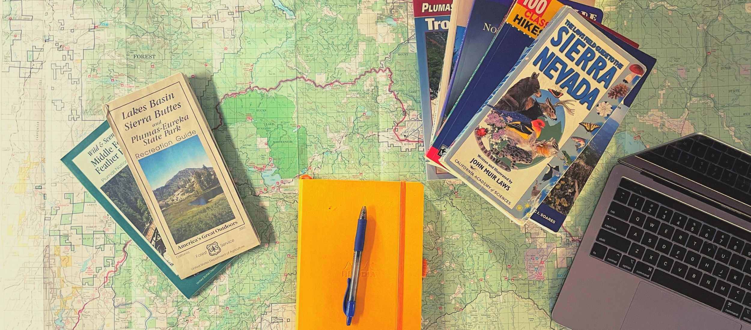 plumas county maps and guide books