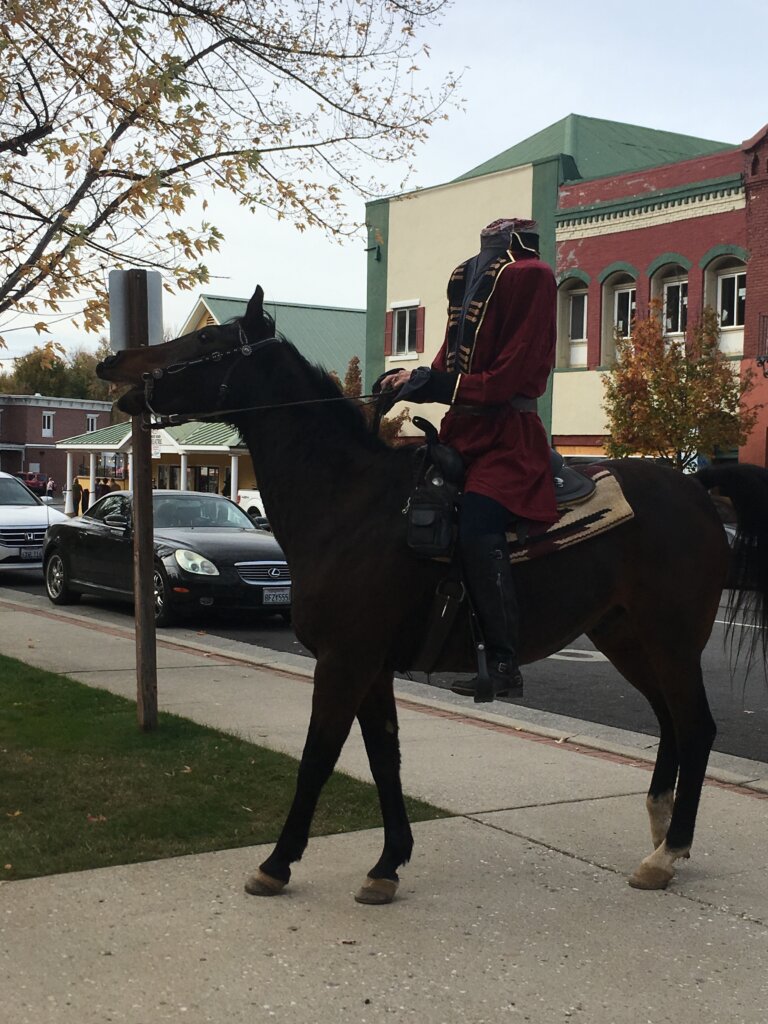 Headless Horseman for Quincy Safe Trick-or-Treat