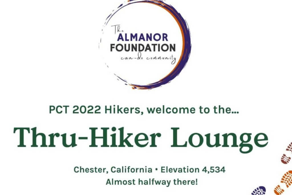 Thru-Hiker Lounge flyer