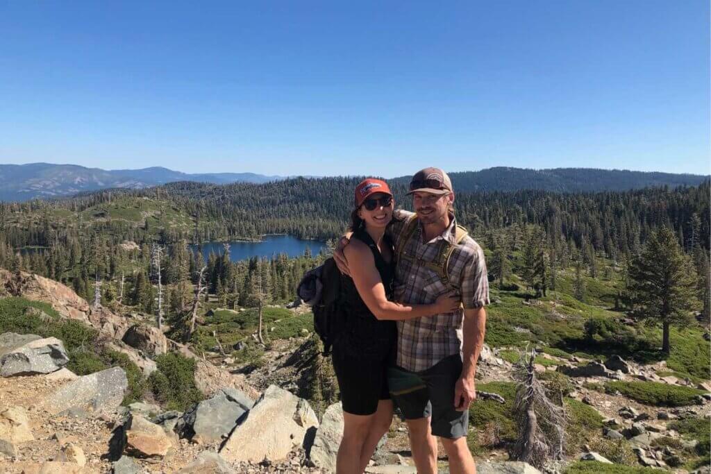 Hiking in the Lakes Basin in Northern California