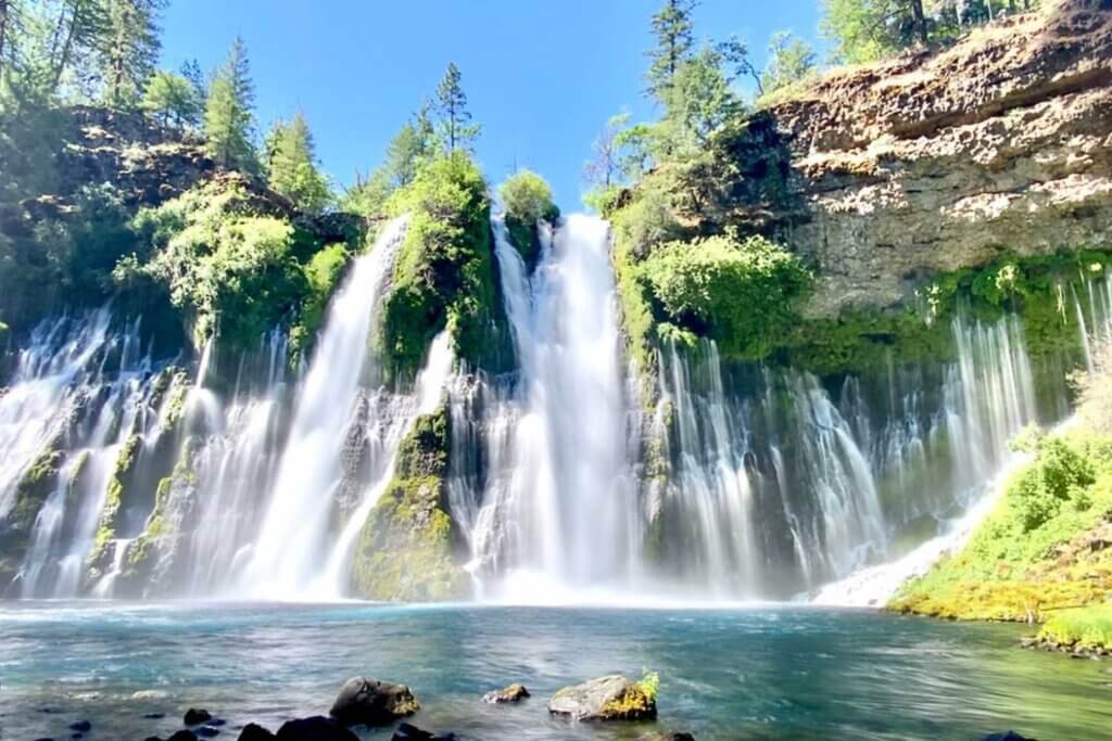 Burney Falls in northeastern California