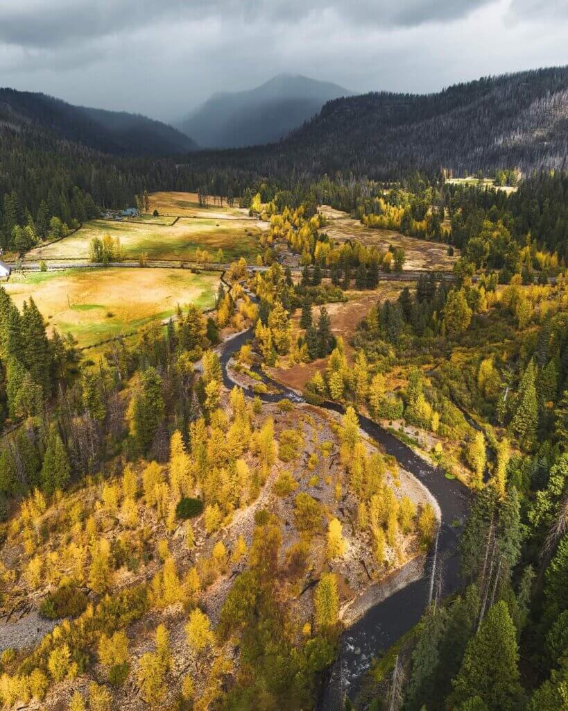 Aerial of Mill Creek