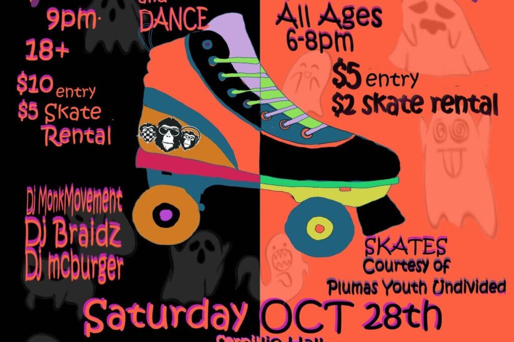 Halloween Rollerskating Party