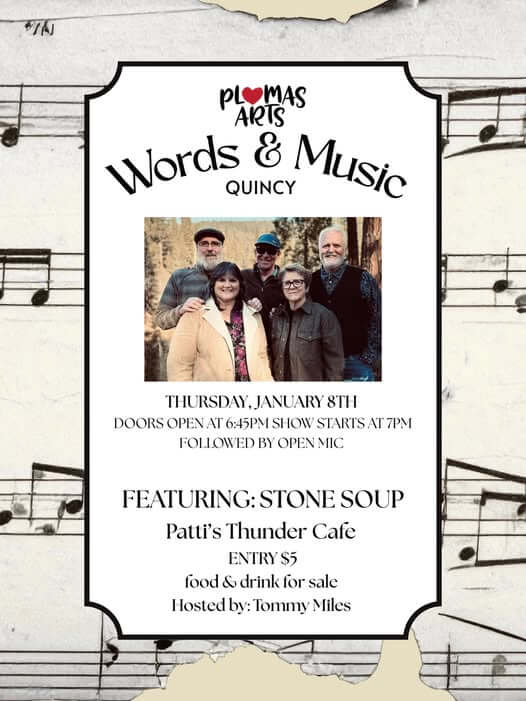 Words & Music Flyer
