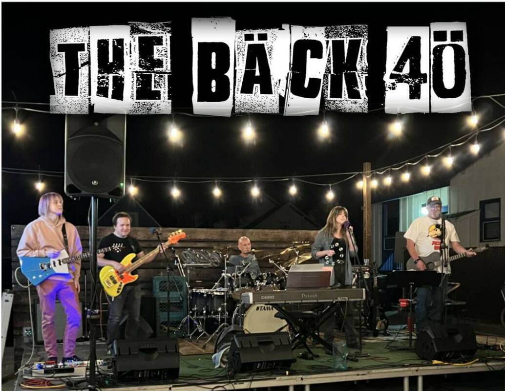 The Back 40 on stage