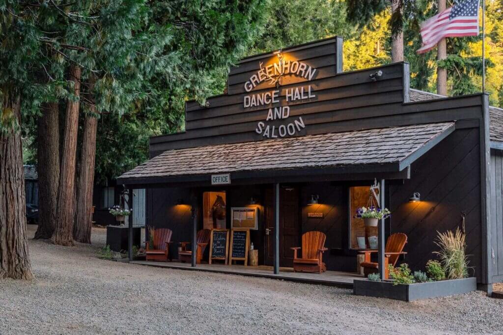 Outside of Greenhorn Saloon